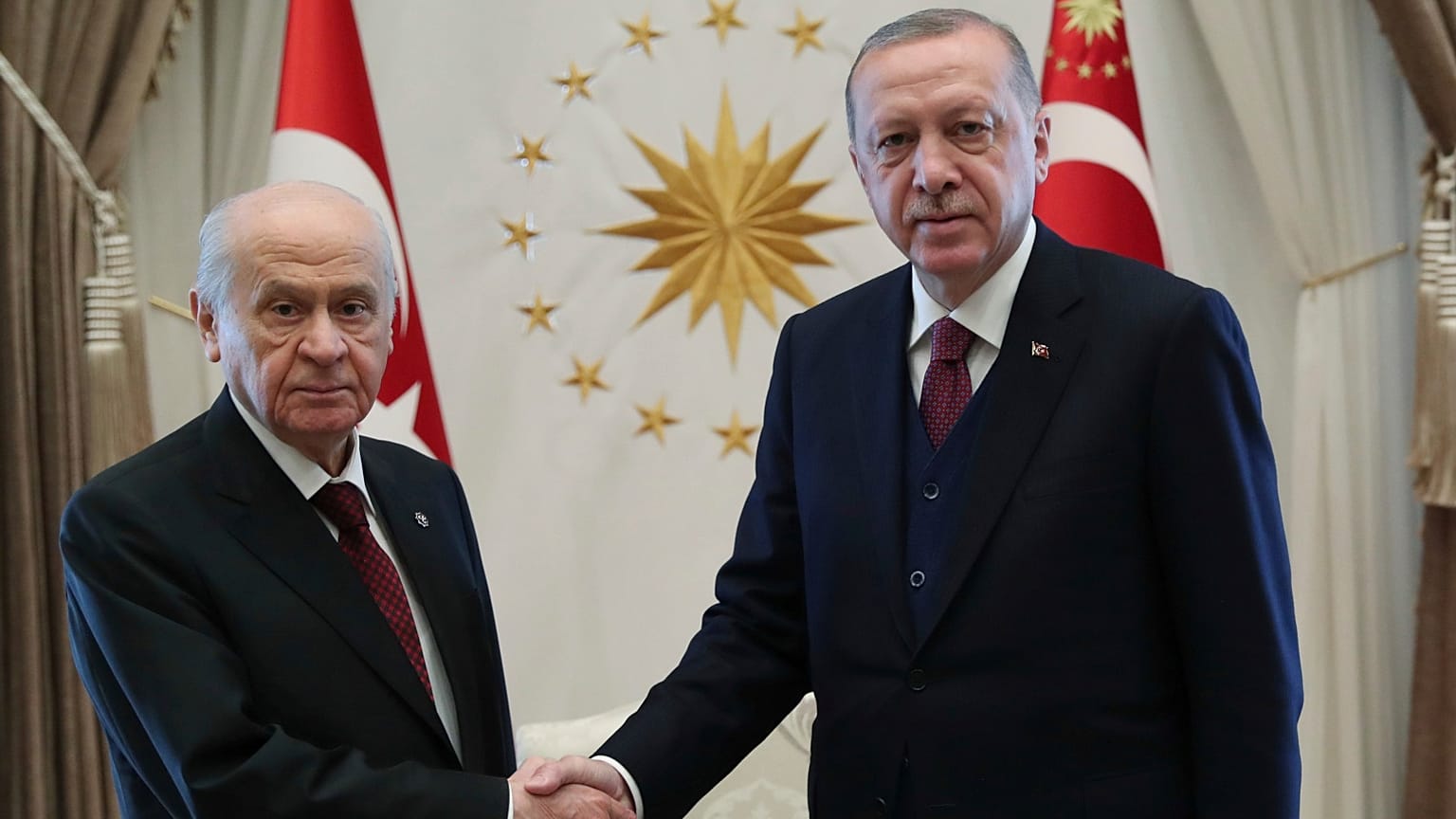 MHP lideri Devlet Bahçeli, Cumhurbaşkanı Erdoğan