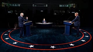 Donald Trump ile Joe Biden canlı yayın tartışması