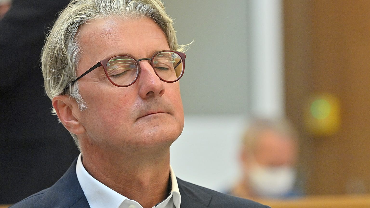 Rupert Stadler durante la prima udienza. 