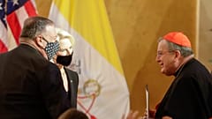وصل بومبيو إلى الفاتيكان أمس الثلاثاء 
