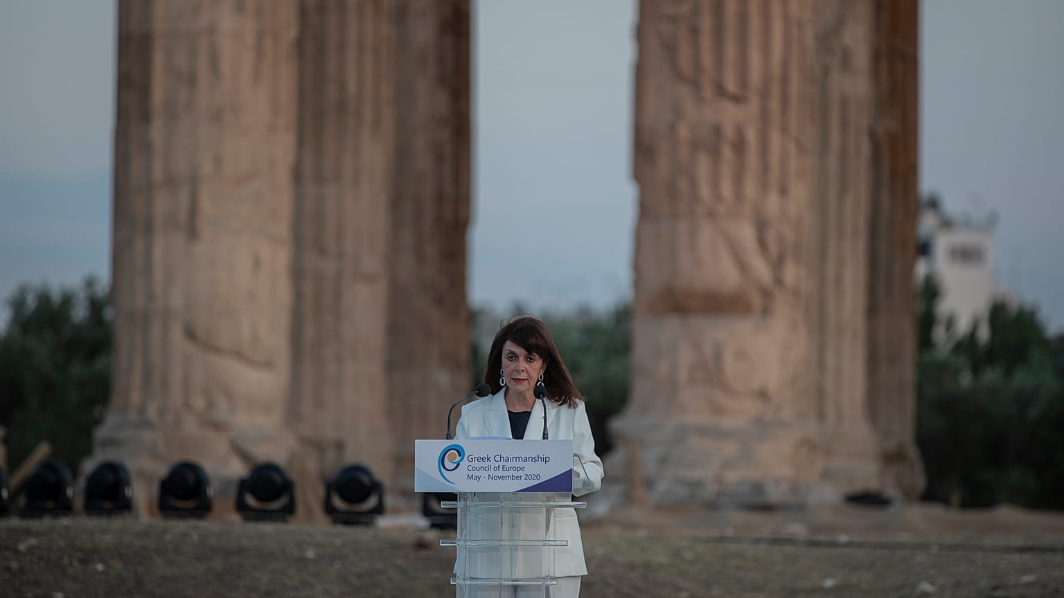 Η Πρόεδρος της Ελληνικής Δημοκρατίας Κατερίνα Σακελλαροπούλου