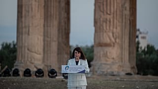 Η Πρόεδρος της Ελληνικής Δημοκρατίας Κατερίνα Σακελλαροπούλου