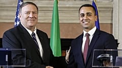 Mike Pompeo ve Luigi Dİ Maio