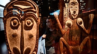 Paris'teki Quai Branly Müzesi'nden bir sergi