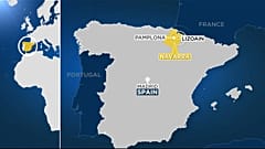 El epicentro del terremoto.