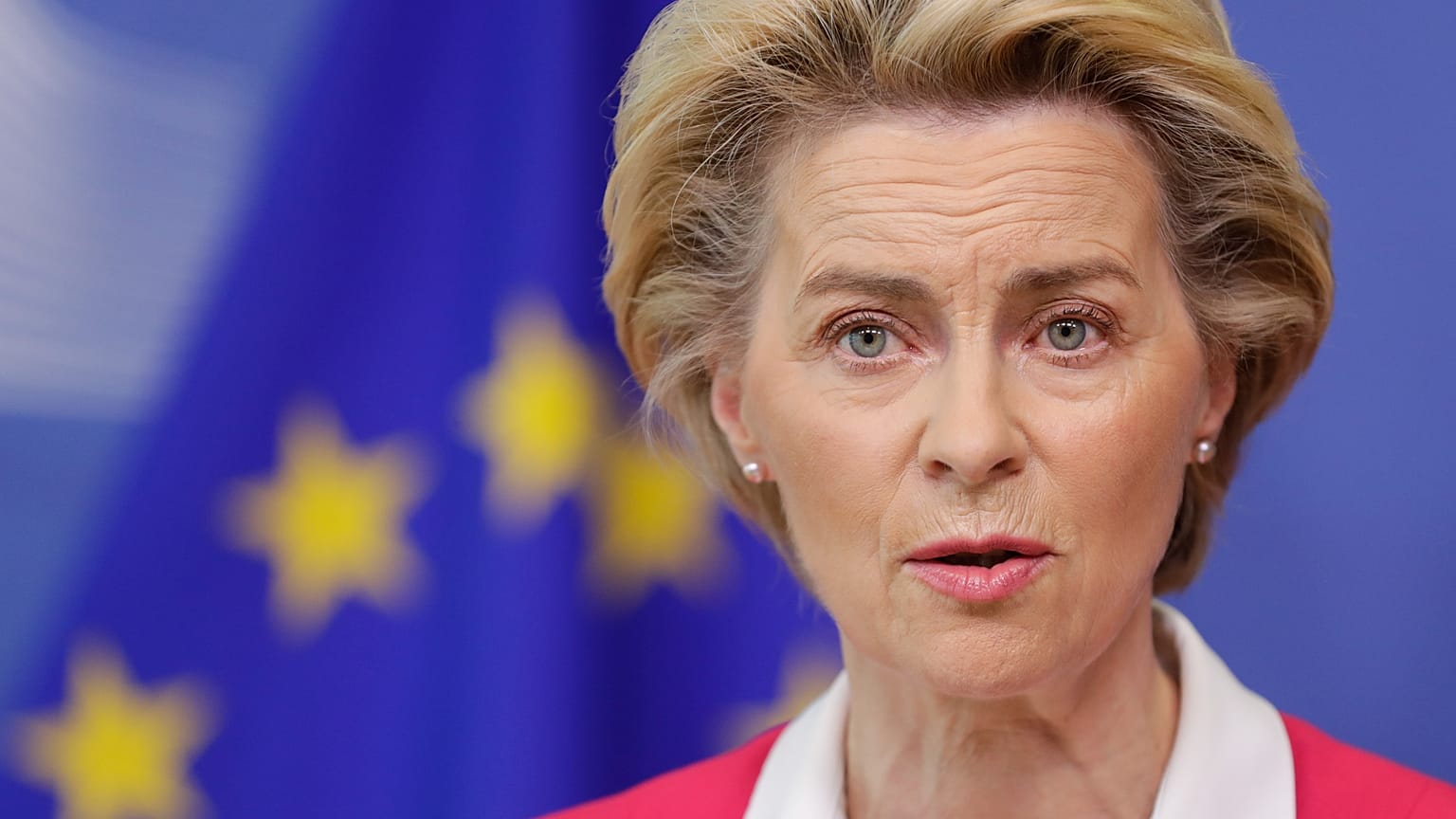 Archives : Ursula Von Der Leyen, la présidente de la Commission européenne, le 23 septembre à Bruxelles