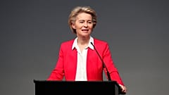 La presidenta de la Comisión Europea, Ursula von der Leyen