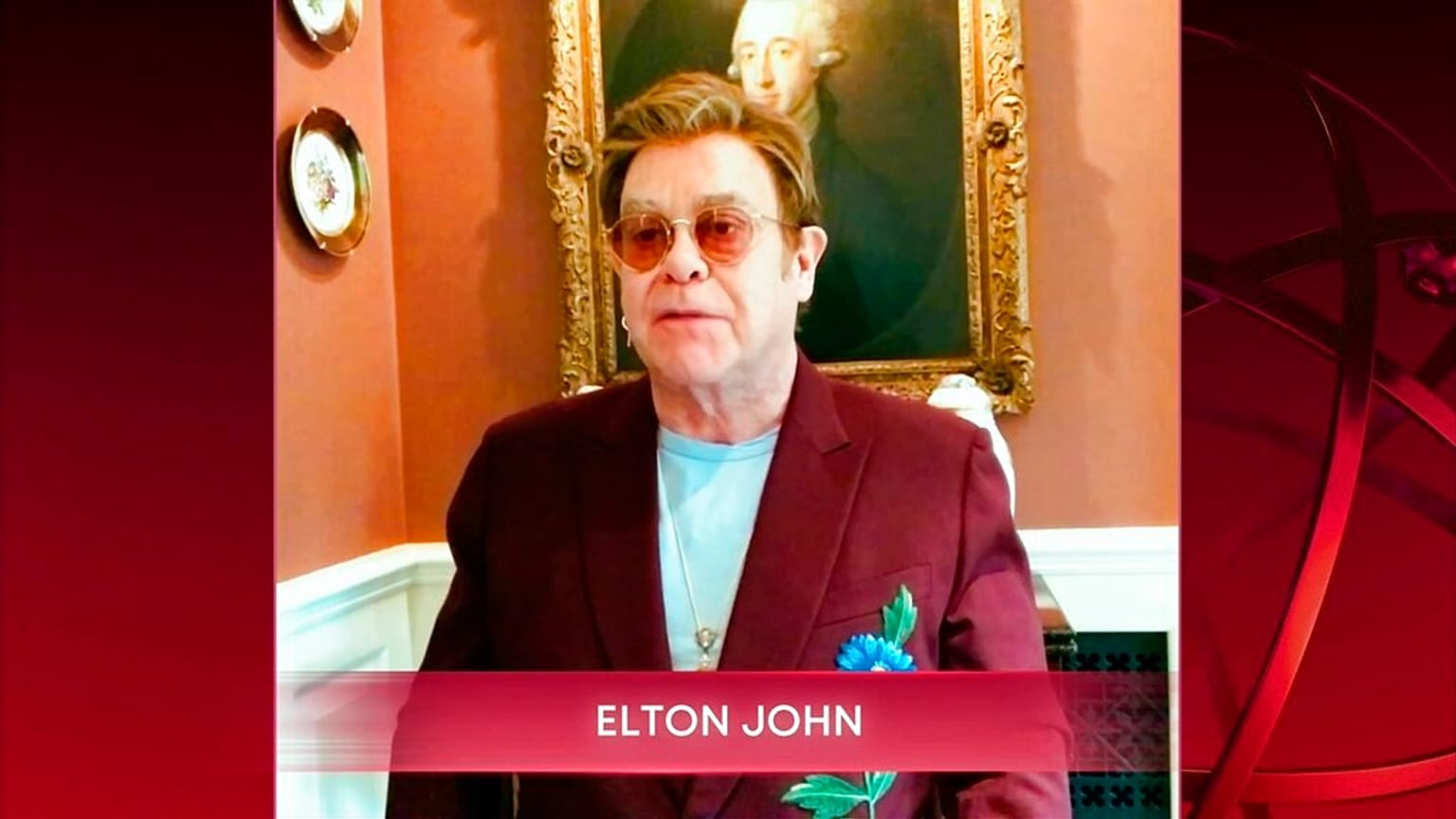 Elton John - vor der Reise nach Italien