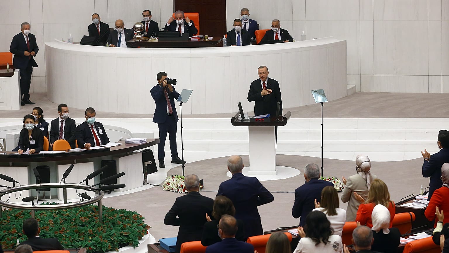 Türkiye Cumhurbaşkanı Recep Tayyip Erdoğan