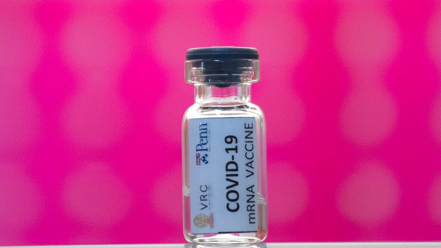 FILE - In this Monday, May 25, 2020 file photo, a vile of a COVID-19 vaccine candidate in Thailand.