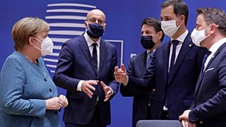 German Chancellor Angela Merkel, EU summit Brussels, October 1 2020