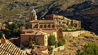 Spain is home to hundreds of fairytale villages like Albarracín in Teruel.