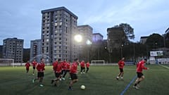 Entrenamiento del equipo amateur Pasaia