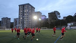 Entrenamiento del equipo amateur Pasaia