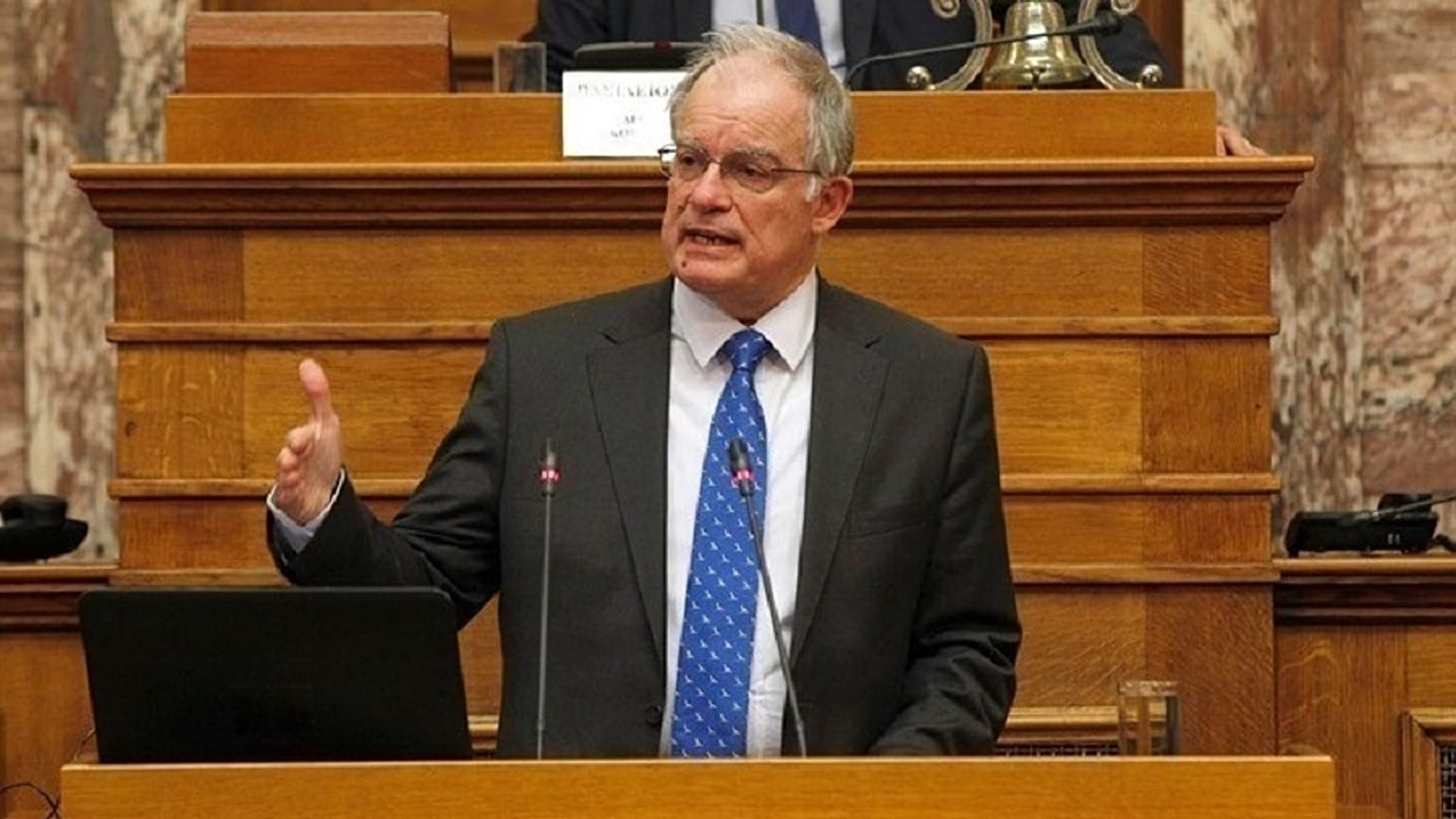 Ο πρόεδρος της Βουλής Κ. Τασούλας