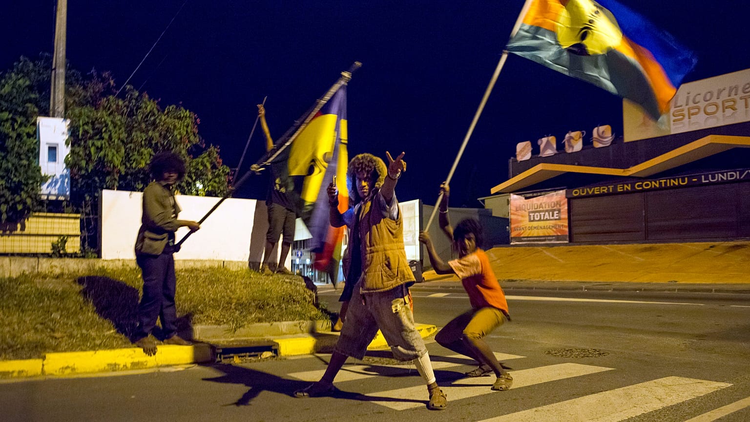 Le drapeau kanak