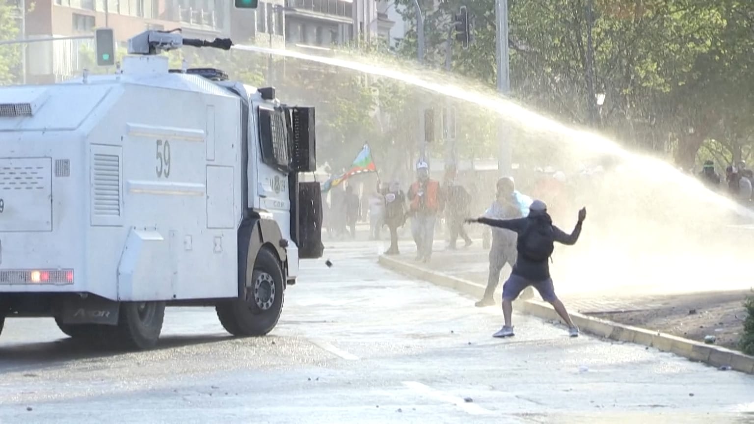 Διαδηλώσεις στη Χιλή 
