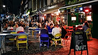 Un bar à Londres