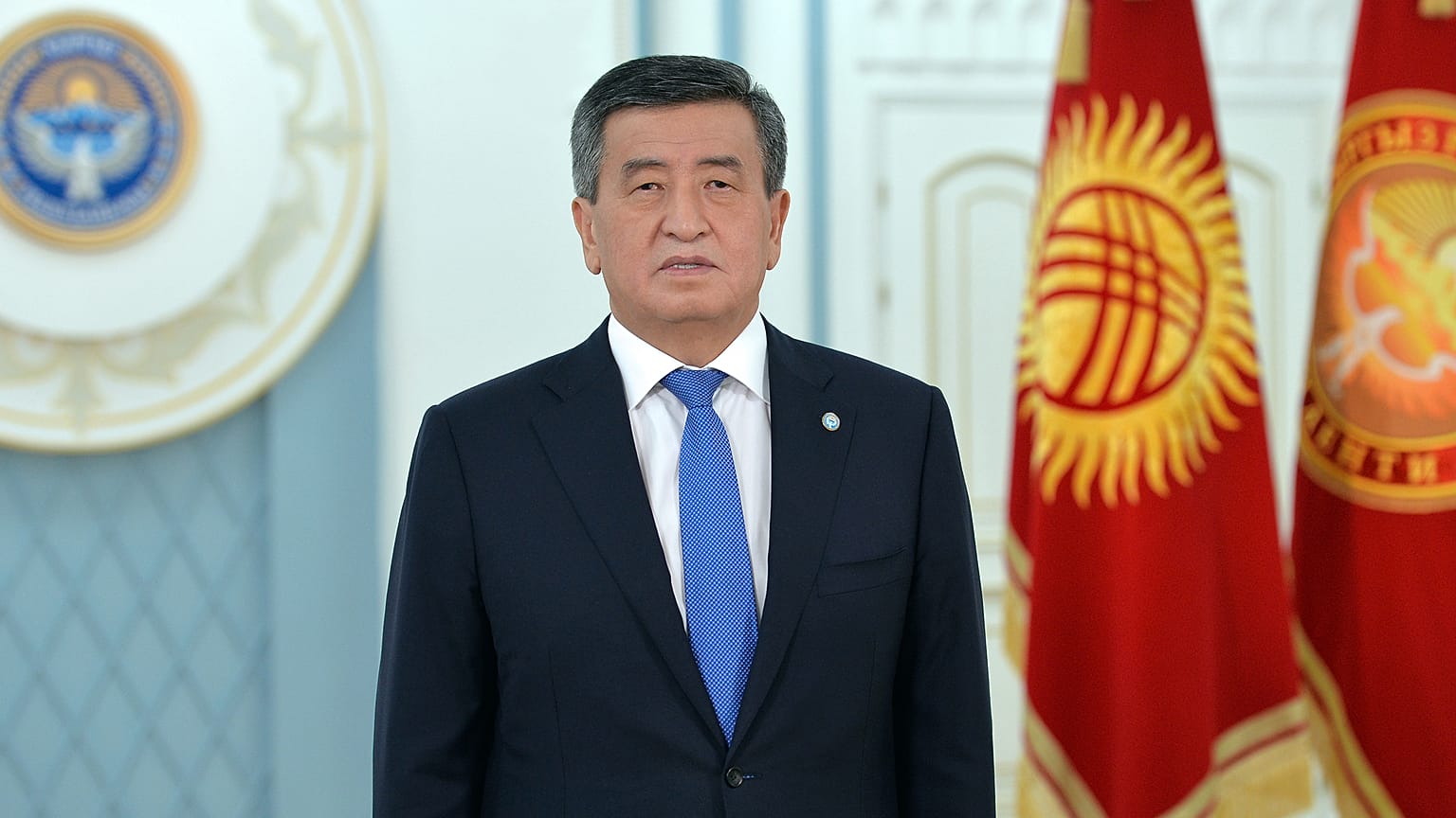 Kırgızistan Cumhurbaşkanı Sooronbay Ceenbekov