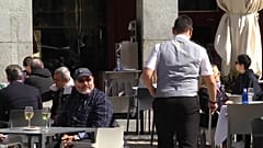 Una terraza de Madrid