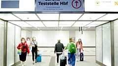 Teststelle in Berlin