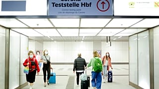 Teststelle in Berlin