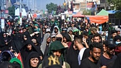وورد زائران خارجی به کربلا برای مراسم اربعین
