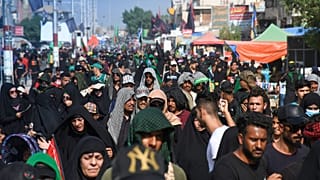 وورد زائران خارجی به کربلا برای مراسم اربعین