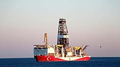 Doğu Akdeniz'de faaliyet gösteren Yavuz sondaj gemisi