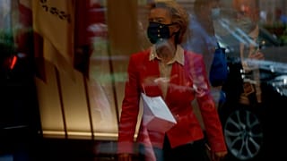 Урсула фон дер Ляйен после саммита ЕС в Брюсселе 2 октября 2020