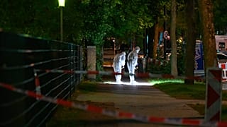 The 26-year-old victim was attacked as he was about to enter the synagogue in northern Germany.