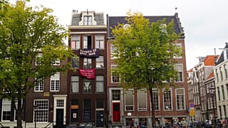 Besetztes Haus im Grachtenviertel, Amsterdam