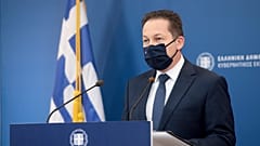 Ο κυβερνητικός εκπρόσωπος της Ελλάδας, Στέλιος Πέτσας