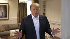 Trump podría ser dado de alta y seguir su tratamiento en la Casa Blanca