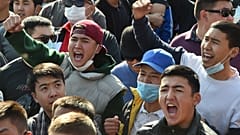 Протесты в Бишкеке