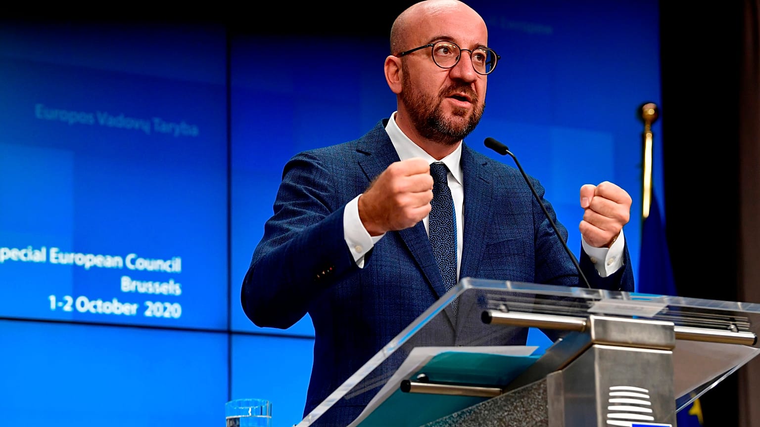 European Council President Charles Michel