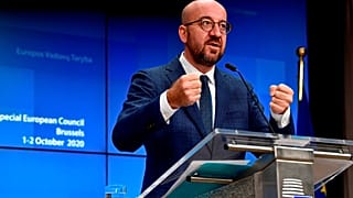 European Council President Charles Michel