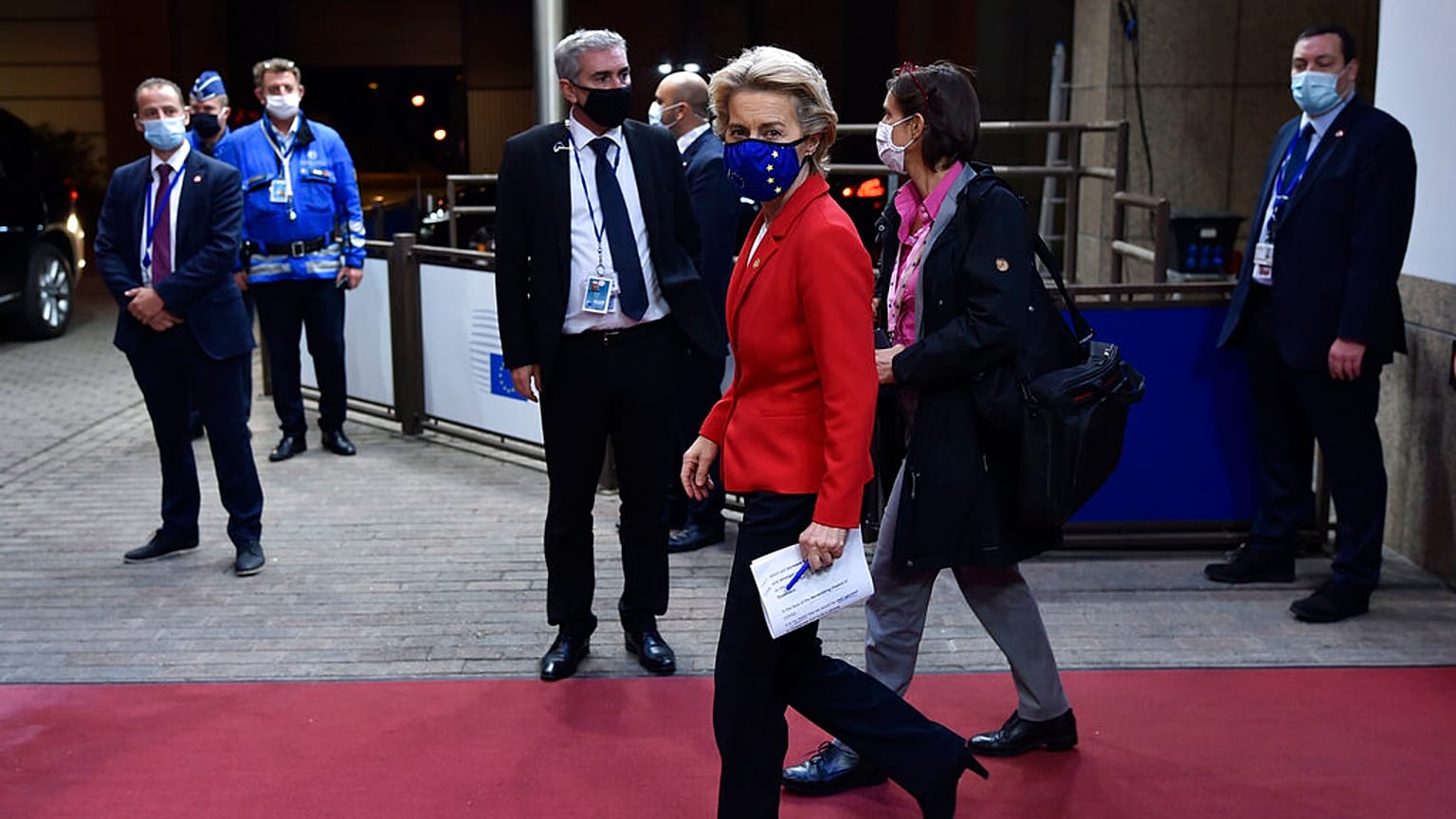 European Commission President Ursula von der Leyen,