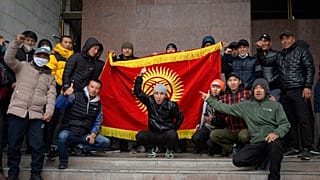 Протесты в Киргизии