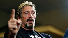 Amerikalı antivirüs yazılımcısı John McAfee