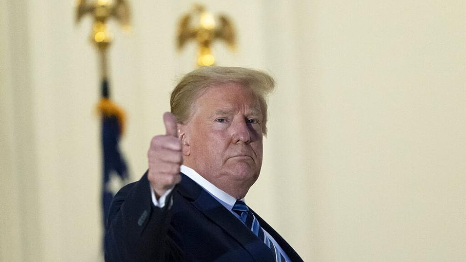 Donald Trump vergleicht Covid-19 mit der Grippe