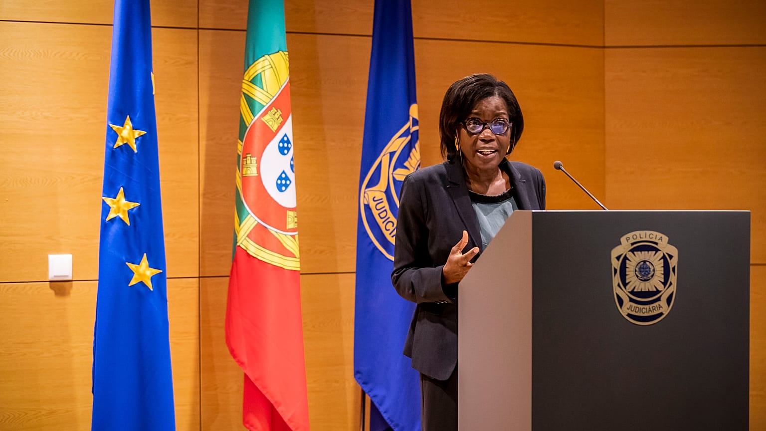 Ministra da Justiça Francisca Van Dunem