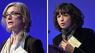 Jennifer A. Doudna (izda.) y Emmanuelle Charpentier (dcha.)