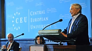 Soros György a CEU-n