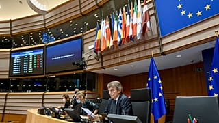 David Sassoli, az EP elnöke