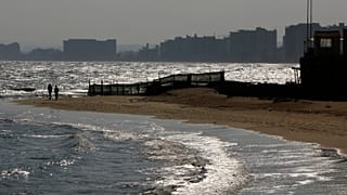 Turkish occupied area in the abandoned coastal city of Varosha in Ammochostos, Cyprus.