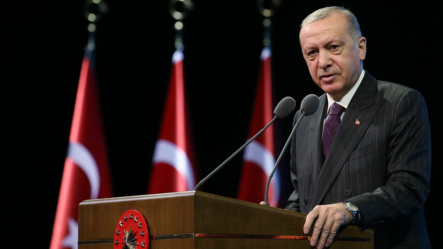 الرئيس التركي رجب طيب إردوغان