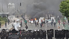 صورة من الارشيف- احتجاجات في جاكرتا