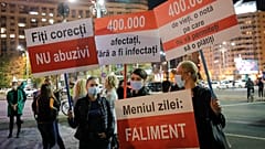 Virus Outbreak Romania