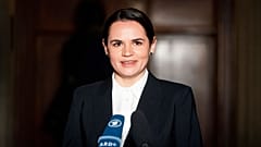 Svetlana Tikhanovskaya na lista de "procurados" da Rússia